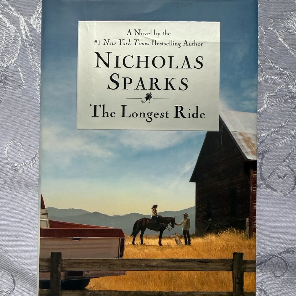 The Longest Ride by Nicholas Sparks Book